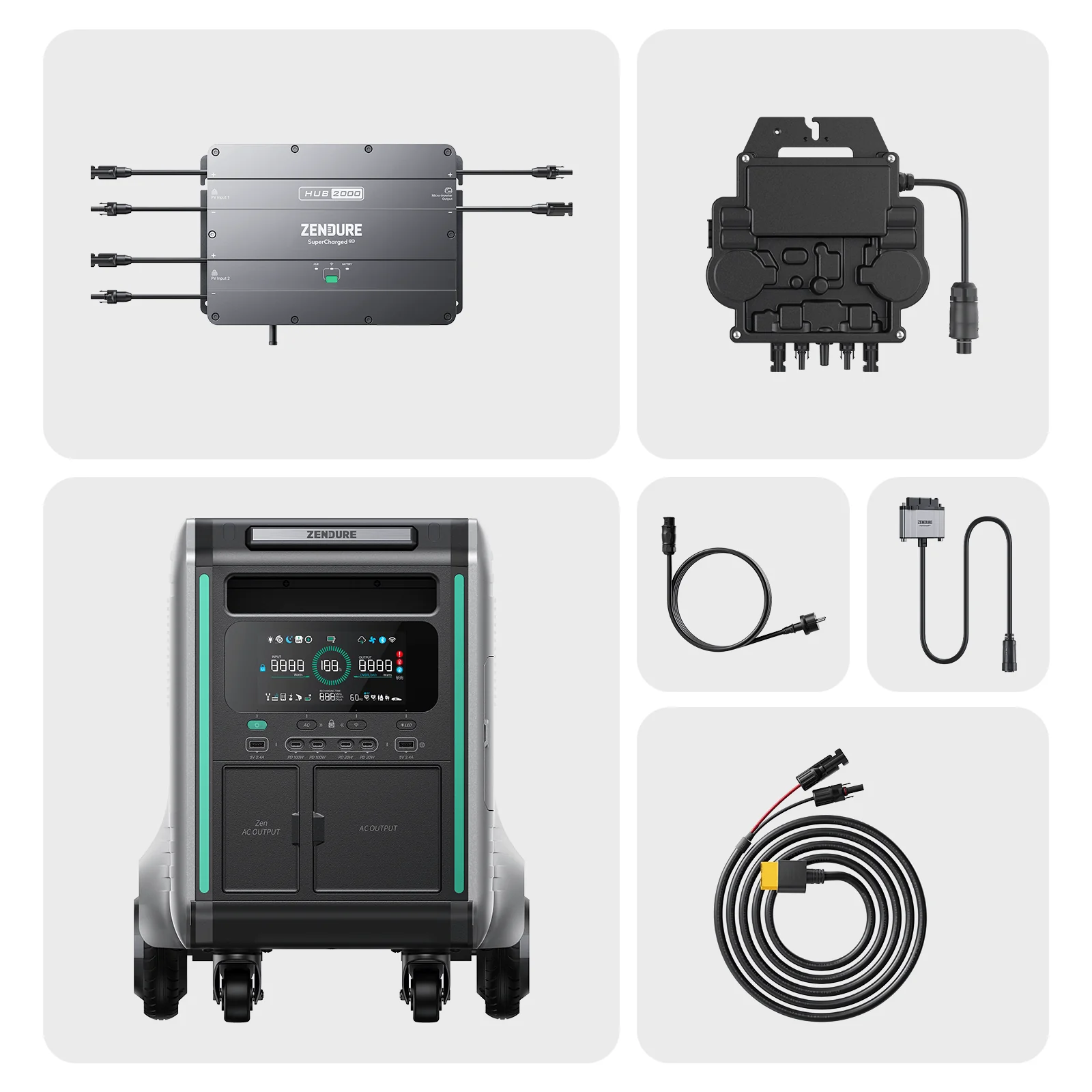 Hub 2000 + SuperBase V Kit solaire avec batterie - Image 3