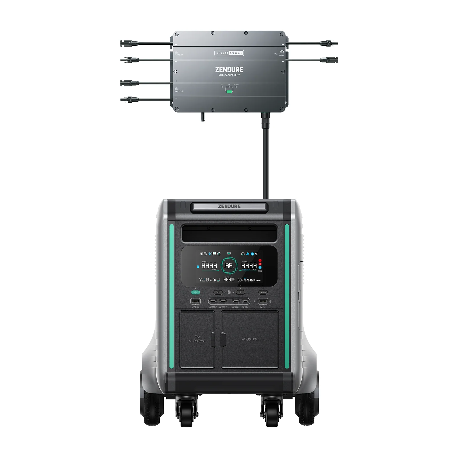Hub 2000 + SuperBase V Kit solaire avec batterie - Image 6