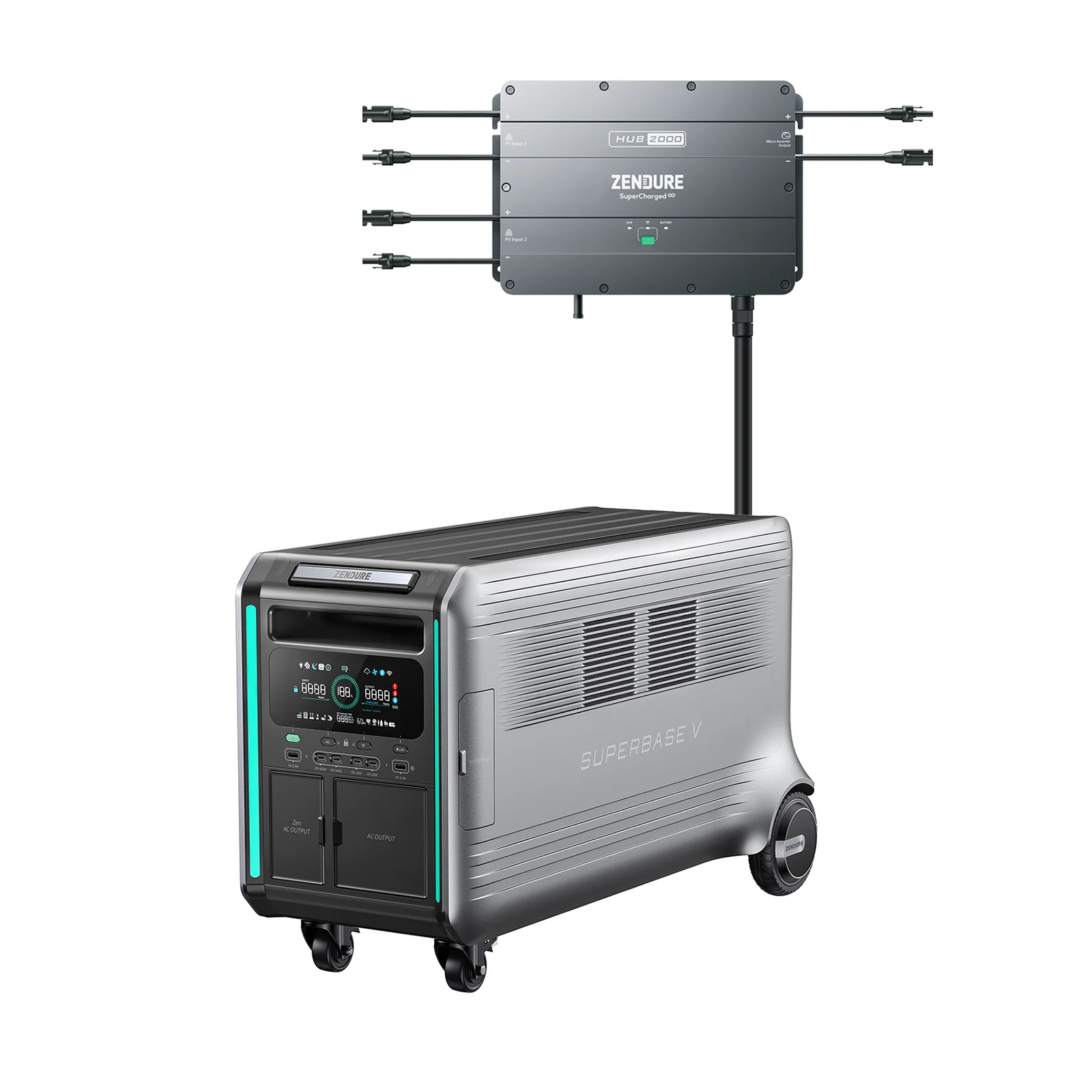 Hub 2000 + SuperBase V Kit solaire avec batterie - Image 7